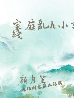 家庭乱h小说在线