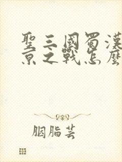 圣三国蜀汉传易京之战怎么过