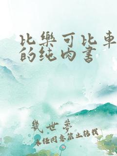比乐可比车速快的纯肉书