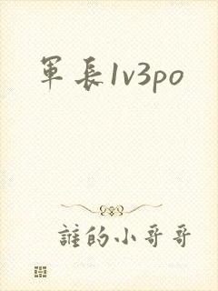 军长1v3po