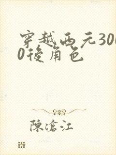 穿越西元3000后角色