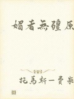 媚者无疆原著