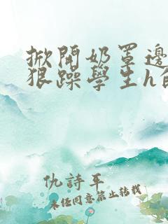 掀开奶罩边躁狠狠躁学生h的小说