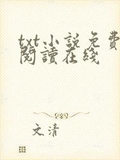 txt小说免费阅读在线