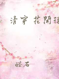 清穿 花开从容