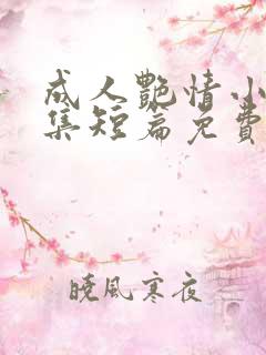 成人艳情小说合集短篇免费阅读
