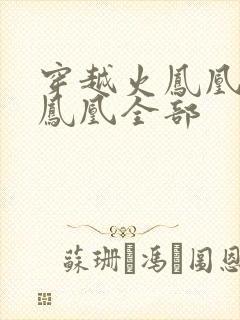 穿越火凤凰干火凤凰全部