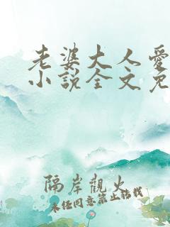 老婆大人爱上我小说全文免费阅读
