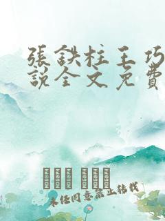 张铁柱王巧花小说全文免费阅读