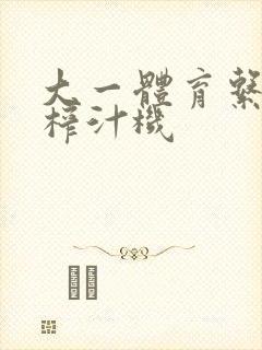 大一体育系精牛榨汁机