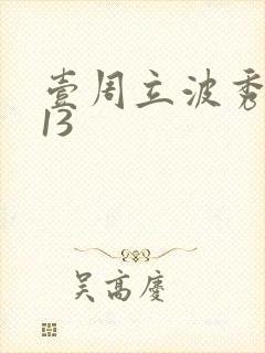壹周立波秀2013