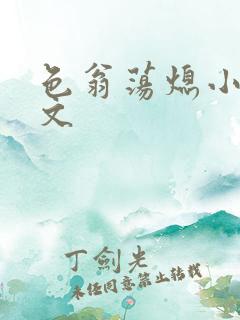 色翁荡熄小说全文