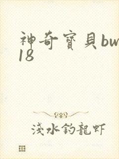 神奇宝贝bw118