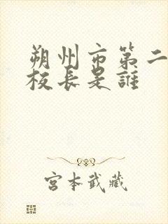 朔州市第二小学校长是谁