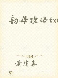 韵母攻略txt