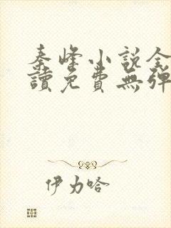 秦峰小说全文阅读免费无弹窗