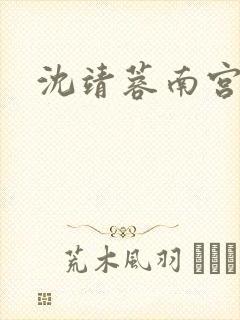 沈靖蓉南宫辰