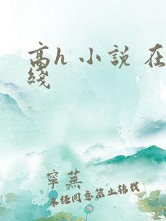 高h 小说 在线