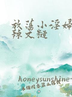 放荡小淫妇h肉辣文糙