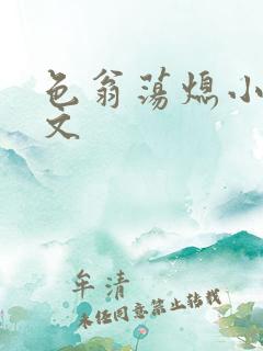 色翁荡熄小说全文