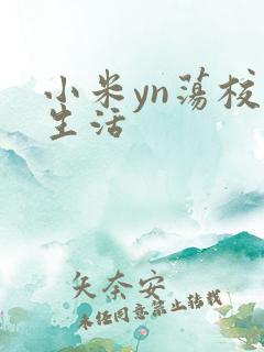 小米yn荡校园生活