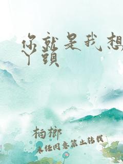 你就是我想要的丫头