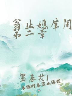 翁止媳庠周梦莹第二章
