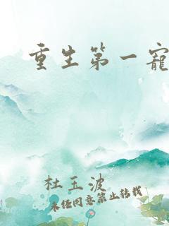 重生第一宠
