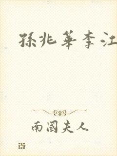 孙兆华李江小说
