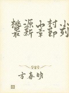 桃源山村小神医最新章节列表