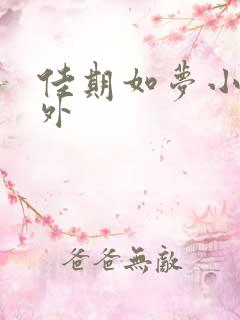 佳期如梦小说番外