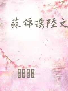 苏锦瑶陆文峰