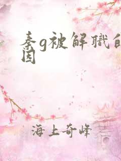 秦g被解职的原因