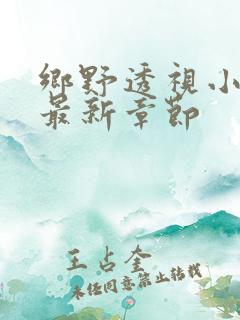 乡野透视小神医最新章节