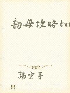 韵母攻略txt