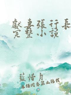 献妻张行长全文完整小说