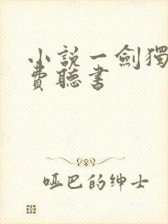 小说一剑独尊免费听书