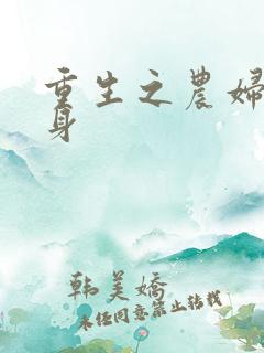 重生之农妇大翻身