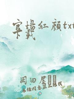 官场红颜txt下载