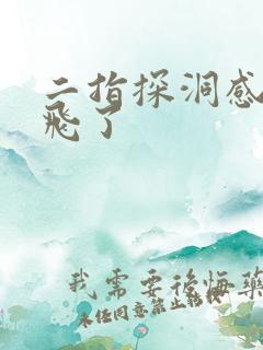 二指探洞感觉要飞了