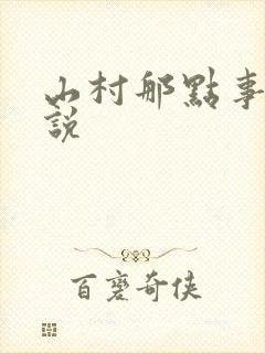 山村那点事 小说