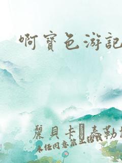 啊宝色游记