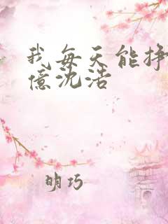 我每天能挣一个亿沈浩