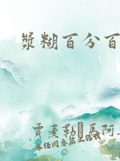 浆糊百分百