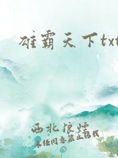 雄霸天下txt