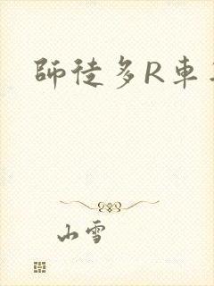 师徒多R车年上