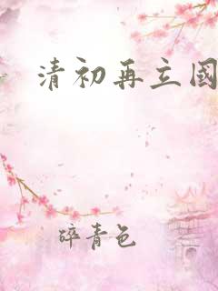 清初再立国