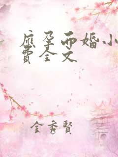 应孕而婚小说免费全文