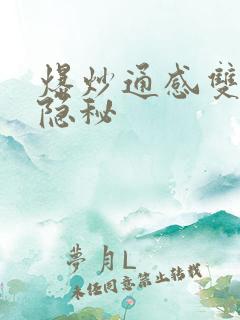 爆炒通感双胞胎隐秘