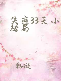 失恋33天小说结局